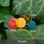 Kör gyűrű - 10 mm, türkiz